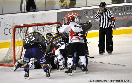 Photo hockey Division 1 - D1 : 15me journe : Reims vs Neuilly/Marne - Reportage photos 