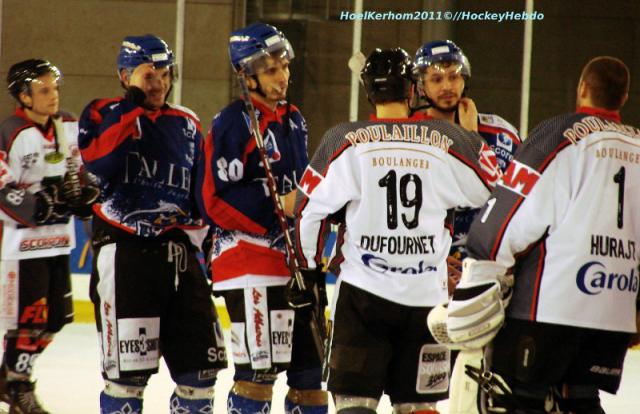 Photo hockey Division 1 - D1 : 16me journe : Brest  vs Mulhouse - Les Albatros prennent le large.