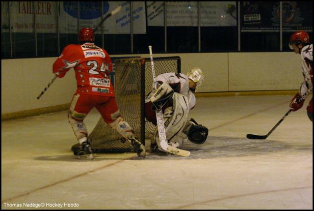 Photo hockey Division 1 - D1 : 17me journe : Amnville vs Cergy-Pontoise - Espoirs dchus...