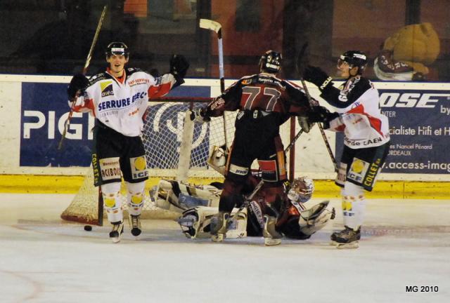 Photo hockey Division 1 - D1 : 17me journe : Bordeaux vs Caen  - Les drakkars dbarquent en Guyenne