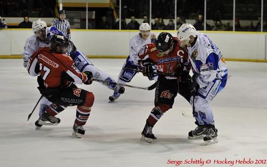 Photo hockey Division 1 - D1 : 21me journe : Mulhouse vs Reims - Reportage photos