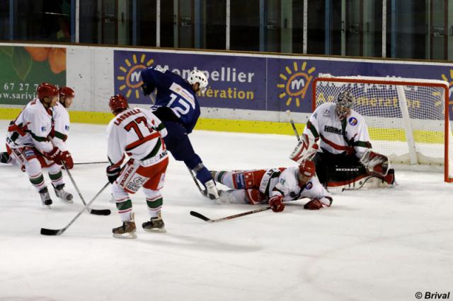 Photo hockey Division 1 - D1 : 2me journe : Montpellier  vs Anglet - Braquage  Montpellier !