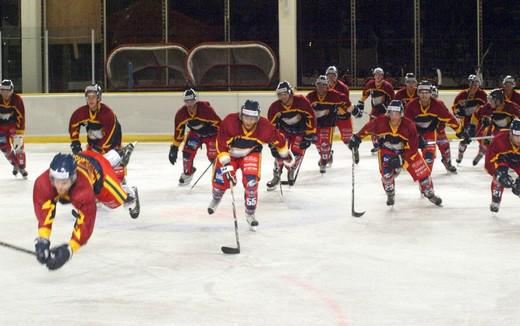 Photo hockey Division 1 - D1 : 2me journe : Nice vs Lyon - D1 : Nice au finish