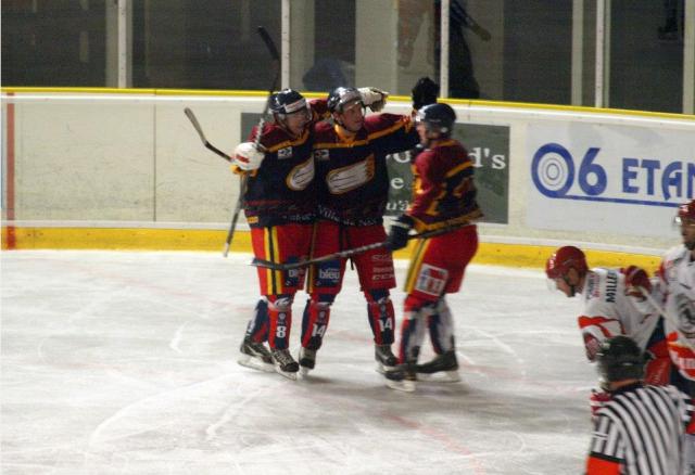 Photo hockey Division 1 - D1 : 2me journe : Nice vs Lyon - D1 : Nice au finish