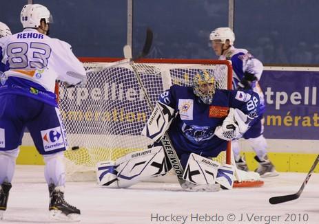 Photo hockey Division 1 - D1 : 5me journe : Montpellier  vs Reims - Course poursuite 