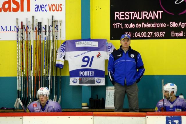 Photo hockey Division 1 - D1 : 8me journe : Avignon vs Annecy - "The Show Must Go One"