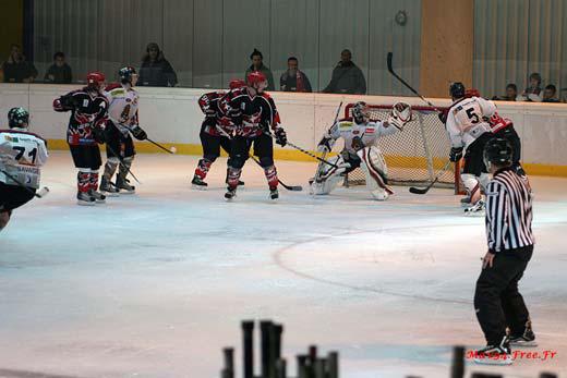 Photo hockey Division 1 - D1 Play Off 1/2 finale  - match 2 : Neuilly/Marne vs Bordeaux - Les Bisons arrachent la belle