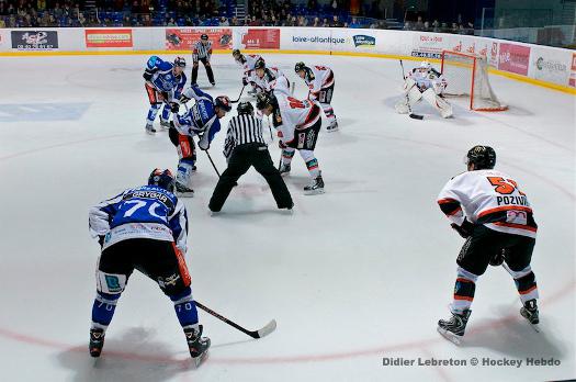 Photo hockey Division 1 - Division 1 : 10me journe : Nantes vs Mulhouse - Les Corsaires se font pincer par les Scorpions