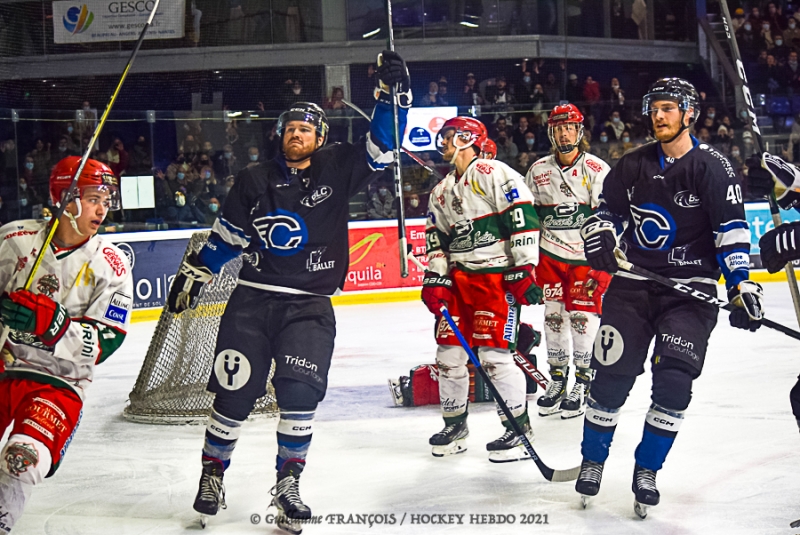 Photo hockey Division 1 - Division 1 : 11me journe : Nantes vs Mont-Blanc - Nouvelle chute pour Nantes face au Mont-Blanc