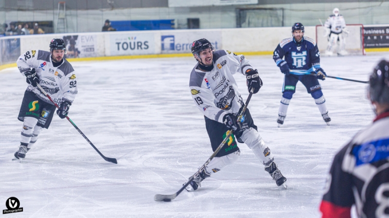 Photo hockey Division 1 - Division 1 : 12me journe : Tours  vs Brest  - Victoire de Tours face  Brest