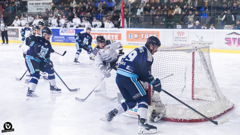 Photo hockey Division 1 - Division 1 : 12me journe : Tours  vs Brest  - Victoire de Tours face  Brest