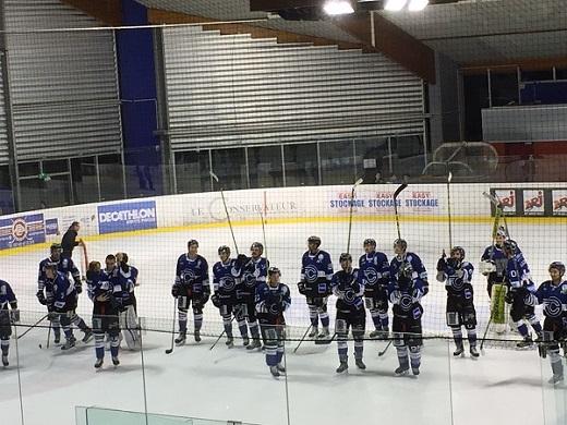 Photo hockey Division 1 - Division 1 : 13me journe : Nantes vs Anglet - LHormadi pris au pige nantais