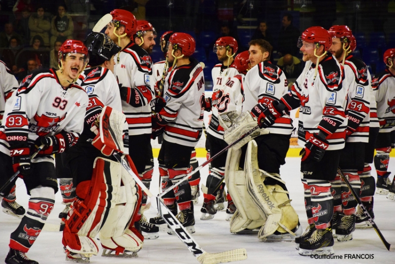 Photo hockey Division 1 - Division 1 : 13me journe : Nantes vs Neuilly/Marne - La Force tait avec les Bisons 