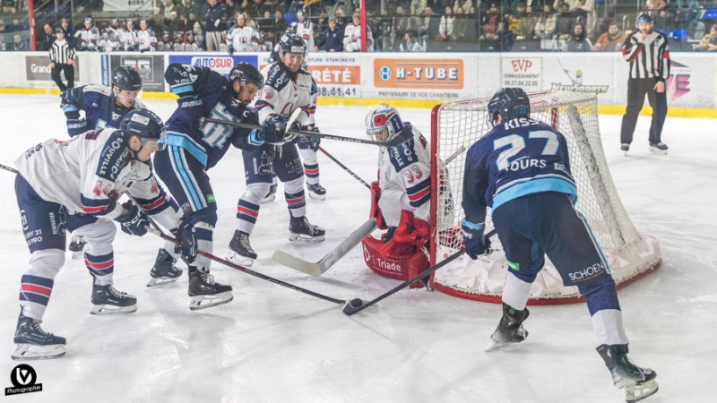 Photo hockey Division 1 - Division 1 : 13me journe : Tours  vs Caen  - Tours s