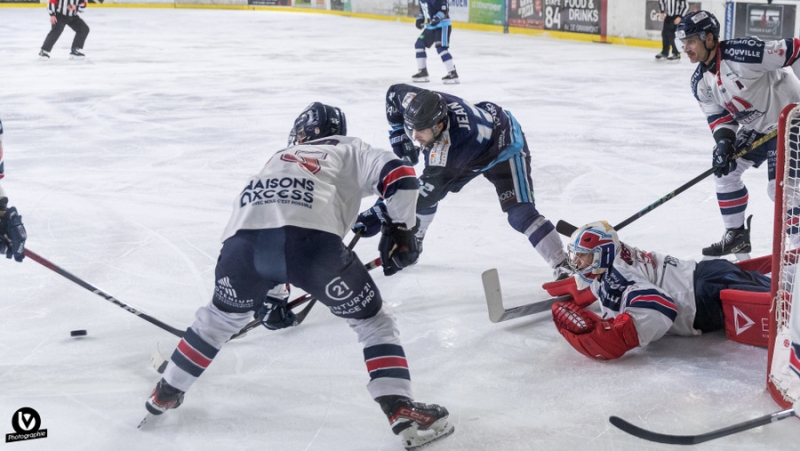 Photo hockey Division 1 - Division 1 : 13me journe : Tours  vs Caen  - Tours s