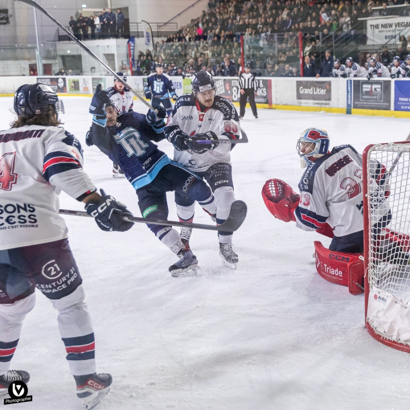 Photo hockey Division 1 - Division 1 : 13me journe : Tours  vs Caen  - Tours s