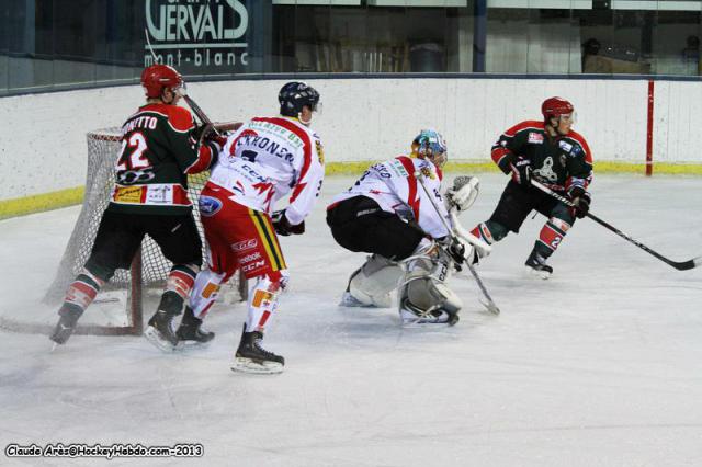 Photo hockey Division 1 - Division 1 : 14me journe : Mont-Blanc vs Nice - Les Aigles prennent une leon