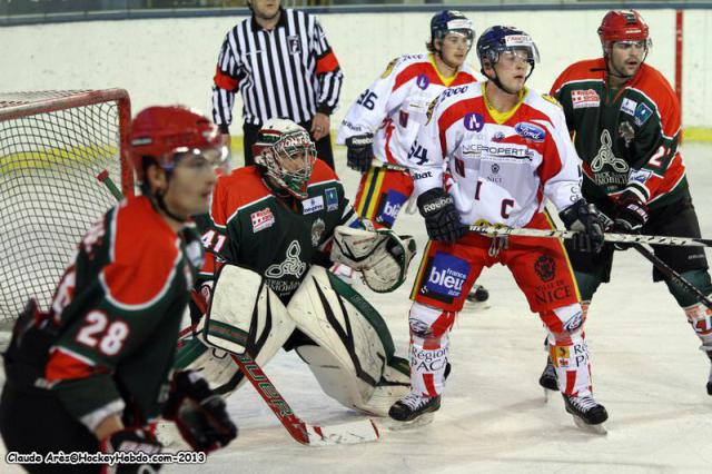 Photo hockey Division 1 - Division 1 : 14me journe : Mont-Blanc vs Nice - Les Aigles prennent une leon