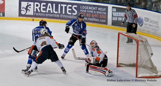 Photo hockey Division 1 - Division 1 : 14me journe : Nantes vs Montpellier  - Nantes en confiance