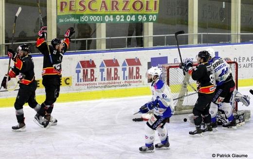 Photo hockey Division 1 - Division 1 : 15me journe : Nice vs Courchevel-Mribel-Pralognan - La correction nioise