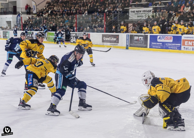 Photo hockey Division 1 - Division 1 : 15me journe : Tours  vs Chambry - Tours s