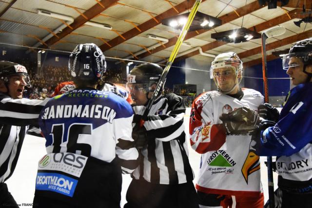 Photo hockey Division 1 - Division 1 : 18me journe : Nantes vs La Roche-sur-Yon - D1 : Mener nest pas gagner