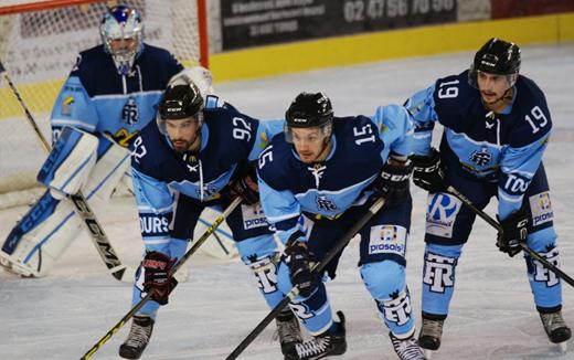 Photo hockey Division 1 - Division 1 : 18me journe : Tours  vs Mont-Blanc - Une montagne de franchie