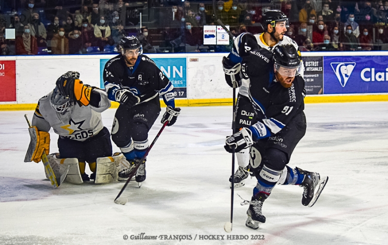 Photo hockey Division 1 - Division 1 : 19me journe : Nantes vs Strasbourg  - Les Nantais remportent une prcieuse victoire face  Strasbourg