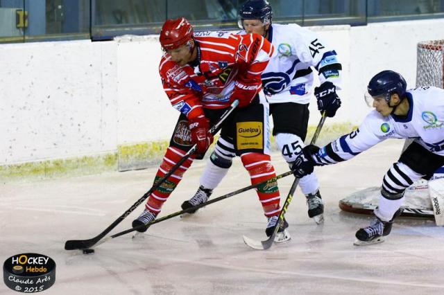 Photo hockey Division 1 - Division 1 : 1re journe : Mont-Blanc vs Nantes - Quelle combativit !