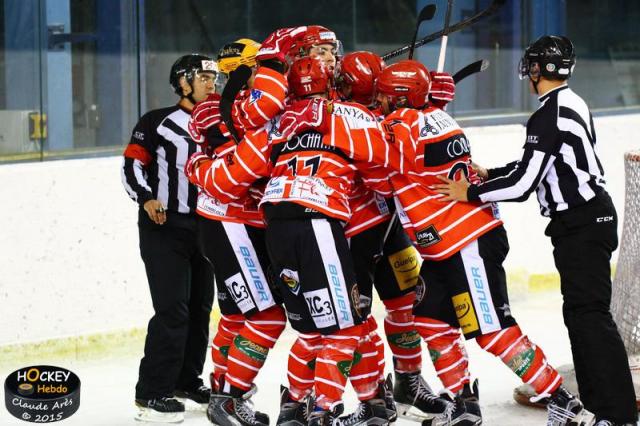 Photo hockey Division 1 - Division 1 : 1re journe : Mont-Blanc vs Nantes - Quelle combativit !