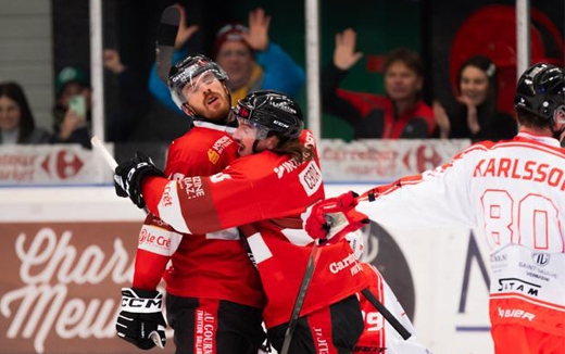 Photo hockey Division 1 - Division 1 : 1re journe : Morzine-Avoriaz vs Valenciennes - Premier succs pour les Pingouins