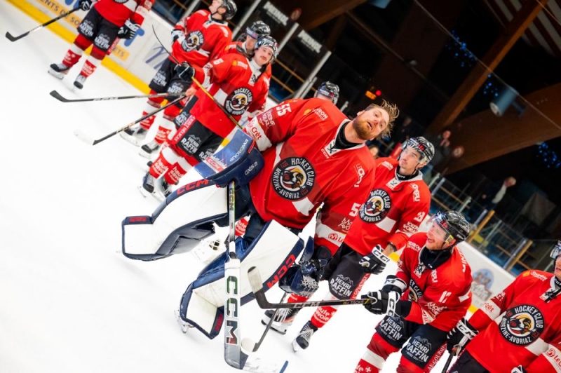 Photo hockey Division 1 - Division 1 : 1re journe : Morzine-Avoriaz vs Valenciennes - Premier succs pour les Pingouins