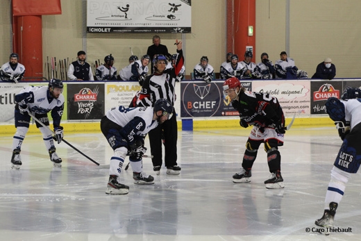 Photo hockey Division 1 - Division 1 : 20me journe : Cholet  vs Nantes - Courte dfaite de Cholet lors du derby qui l