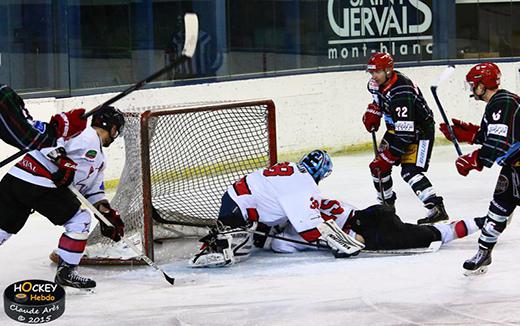 Photo hockey Division 1 - Division 1 : 20me journe : Mont-Blanc vs Toulouse-Blagnac - Mont-Blanc a de la ressource