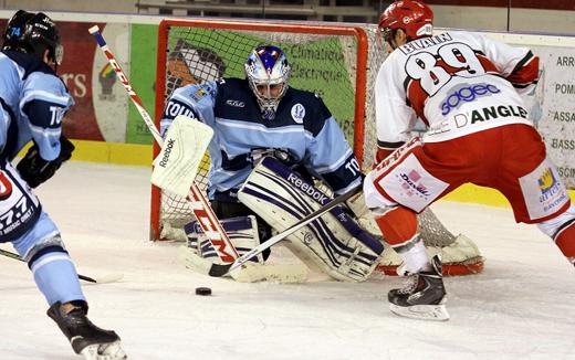 Photo hockey Division 1 - Division 1 : 20me journe : Tours  vs Anglet - Anglet oui, mais...