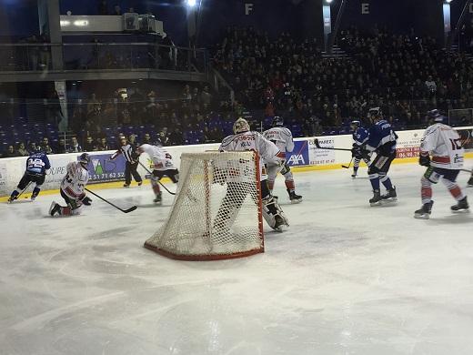 Photo hockey Division 1 - Division 1 : 21me journe : Nantes vs Caen  - Caen lemporte  larrach