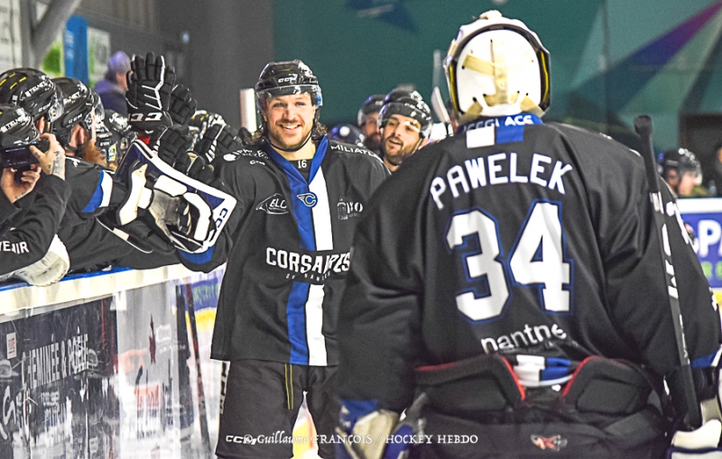 Photo hockey Division 1 - Division 1 : 21me journe : Nantes vs Montpellier  - Nantes lemporte, et reste dans la course aux playoffs