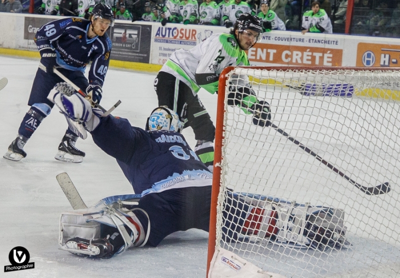 Photo hockey Division 1 - Division 1 : 21me journe : Tours  vs Epinal  - Tours soffre Epinal et entrevoit les playoffs