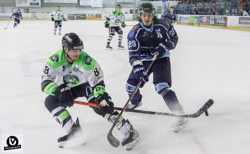 Photo hockey Division 1 - Division 1 : 21me journe : Tours  vs Epinal  - Tours soffre Epinal et entrevoit les playoffs