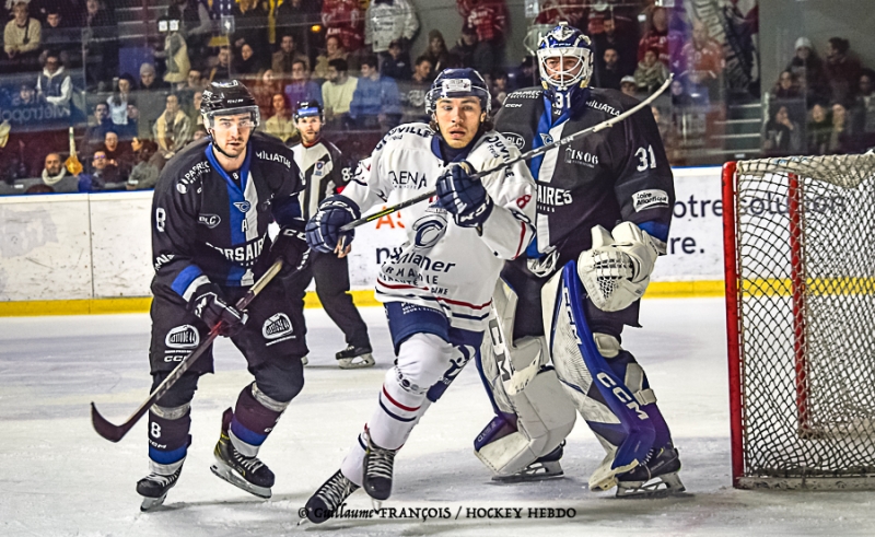 Photo hockey Division 1 - Division 1 : 22me journe : Nantes vs Caen  - Caen bat Nantes et se replace dans la course aux Playoffs