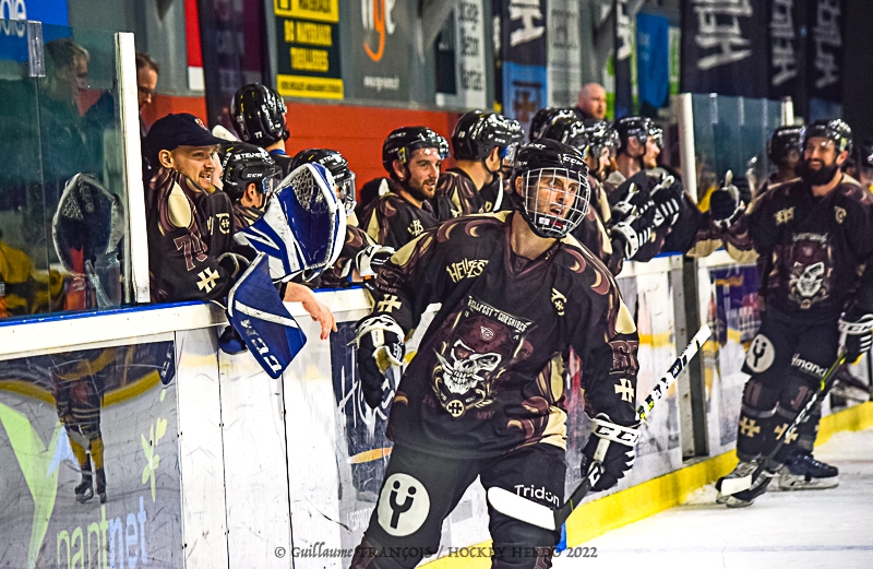 Photo hockey Division 1 - Division 1 : 24me journe : Nantes vs Chambry - Les Nantais simposent sans trembler face aux lphants de Chambry