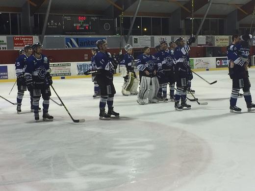 Photo hockey Division 1 - Division 1 : 26me journe : Nantes vs Mont-Blanc - Nantes retrouve le got de la victoire (et envoie Mont-Blanc en D2)