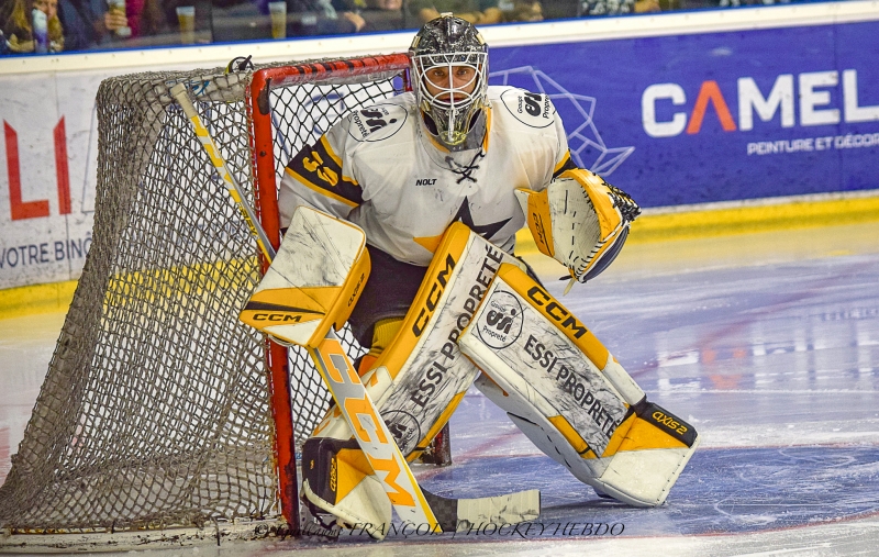 Photo hockey Division 1 - Division 1 : 2me journe : Nantes vs Strasbourg  - Ltoile noire de Strasbourg brille  Nantes