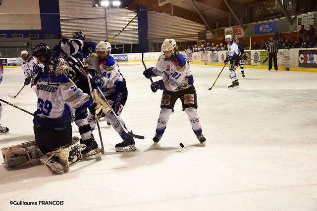 Photo hockey Division 1 - Division 1 : 6me journe : Nantes vs Courchevel-Mribel-Pralognan - Les Bouquetins arrachent la victoire