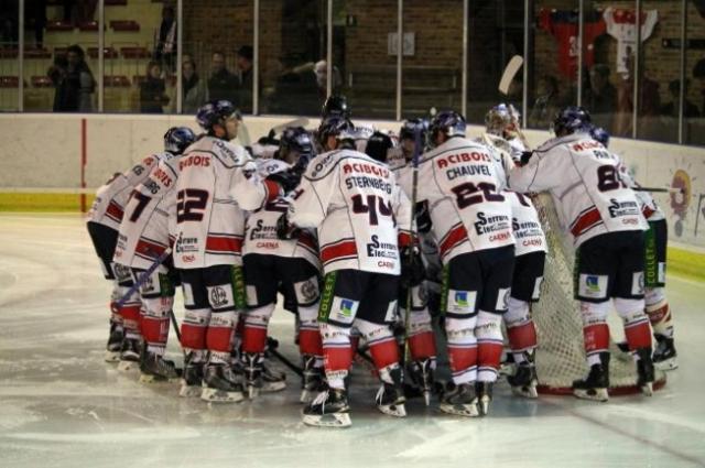 Photo hockey Division 1 - Division 1 : 7me journe : Caen  vs Nice - Nice en patron 