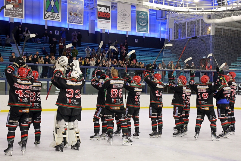 Photo hockey Division 1 - Division 1 : 7me journe : Mont-Blanc vs Valenciennes - Mont-Blanc  larrache