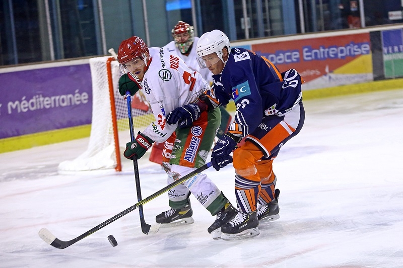 Photo hockey Division 1 - Division 1 : 7me journe : Montpellier  vs Mont-Blanc - La Vipre pique!