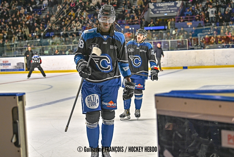 Photo hockey Division 1 - Division 1 : 7me journe : Nantes vs Cholet  - Nantes chute lourdement face  Cholet