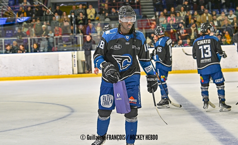 Photo hockey Division 1 - Division 1 : 7me journe : Nantes vs Cholet  - Nantes chute lourdement face  Cholet