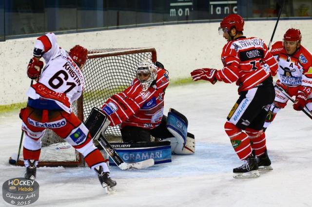 Photo hockey Division 1 - Division 1 : 8me journe : Mont-Blanc vs Cholet  - Les Dogs prennent leur temps